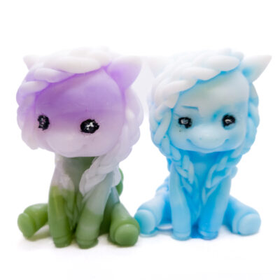 mydło jednorożec z warkoczem, ręcznie robione mydło glicerynowe dla dzieci i dorosłych