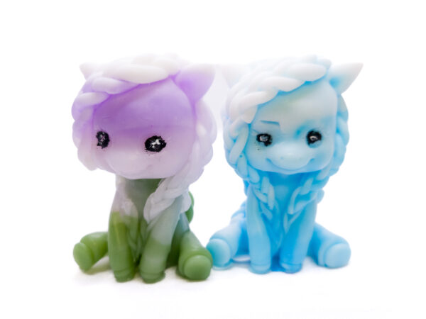 mydło jednorożec z warkoczem, ręcznie robione mydło glicerynowe dla dzieci i dorosłych