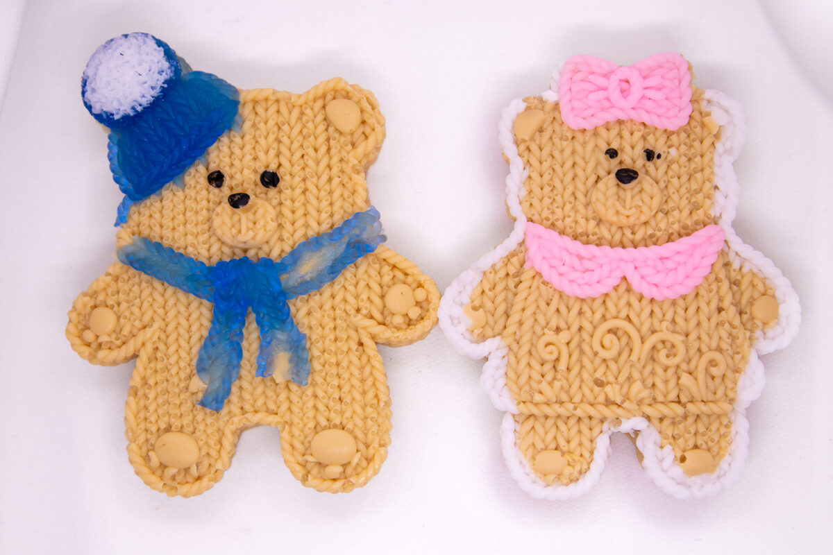 Miś Chłopak Wesołych Świąt