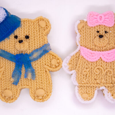 Miś Chłopak Wesołych Świąt