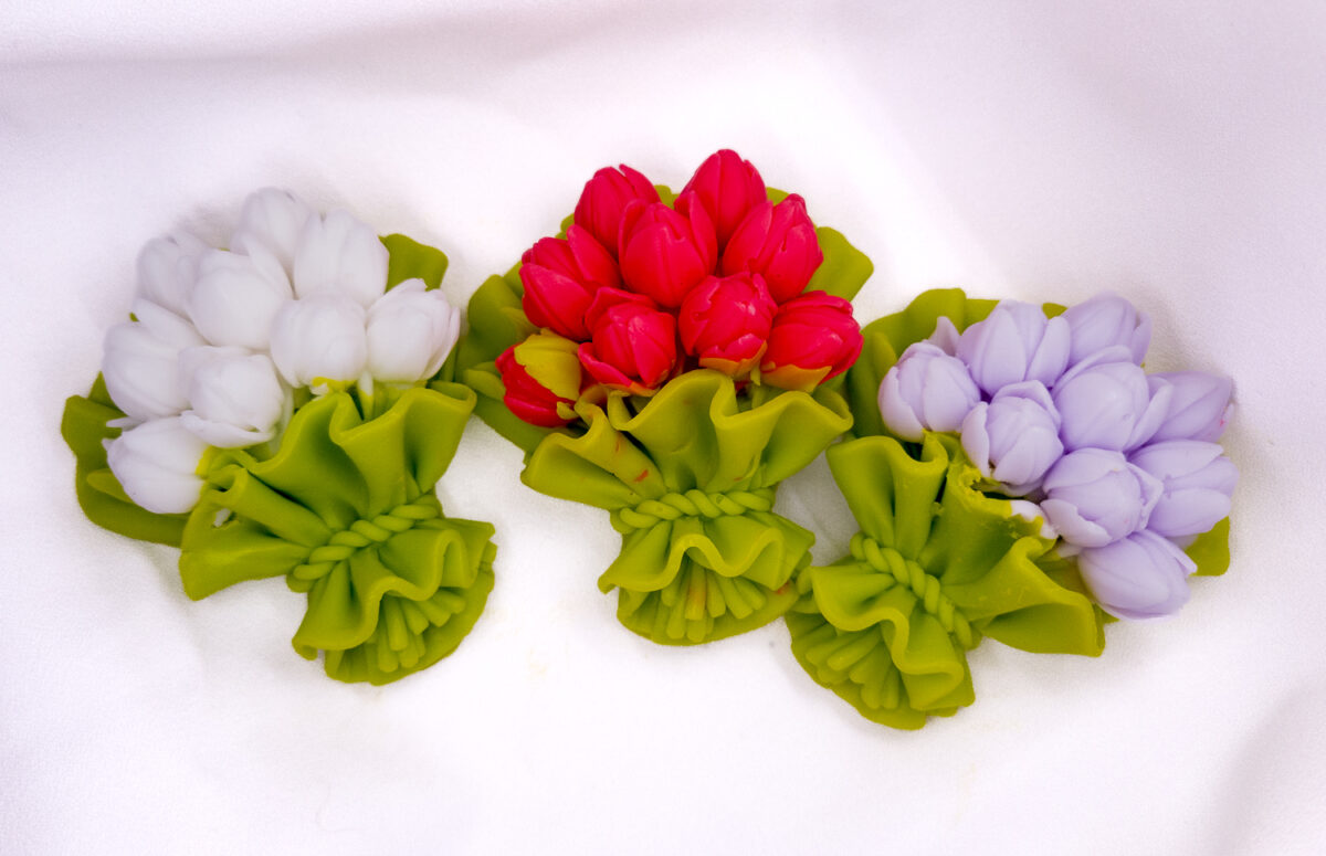 Bukiecik Leżący Tulipany