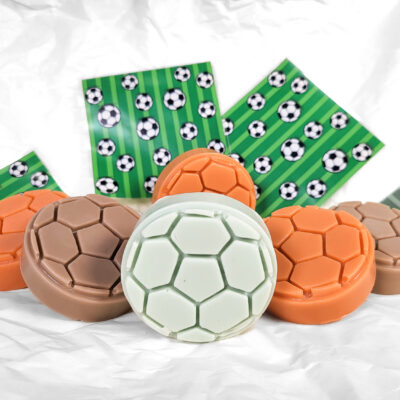 Mydło glicerynowe w kształcie piłki nożnej, oryginalny prezent na Dzień Chłopaka