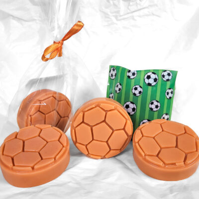 Mydło piłka nożna – pomarańczowa, ręcznie robione
