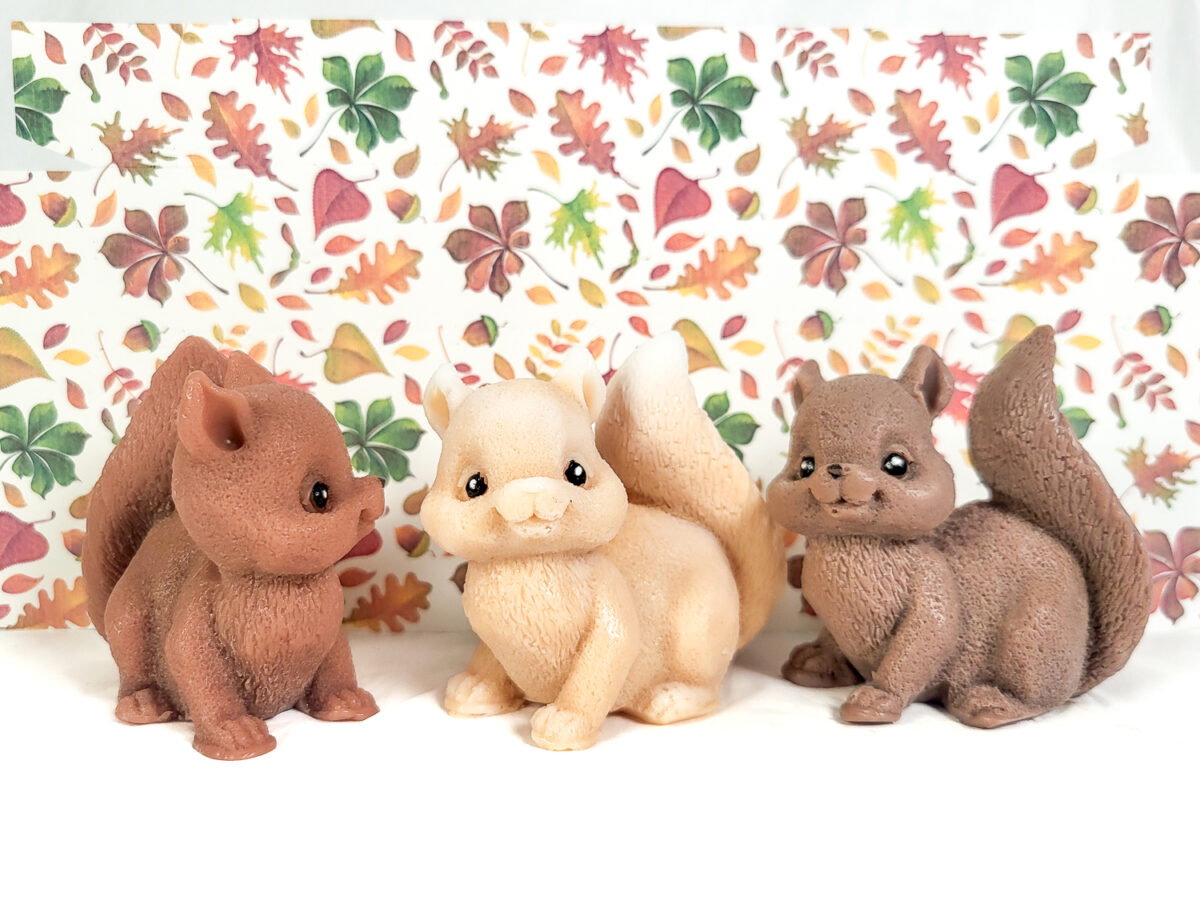 Mydełko Glicerynowe w Kształcie Wiewiórki