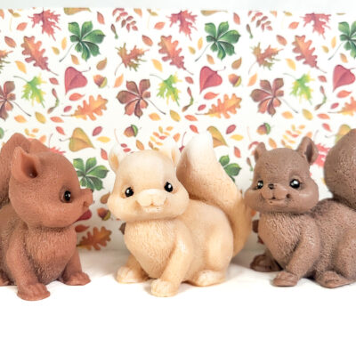 Mydełko Glicerynowe w Kształcie Wiewiórki