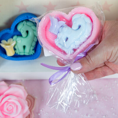 Konik 2D Serce - zestaw