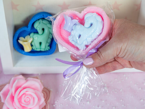 Konik 2D Serce - zestaw