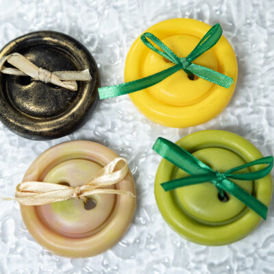 Guzik Handmade Okrągły